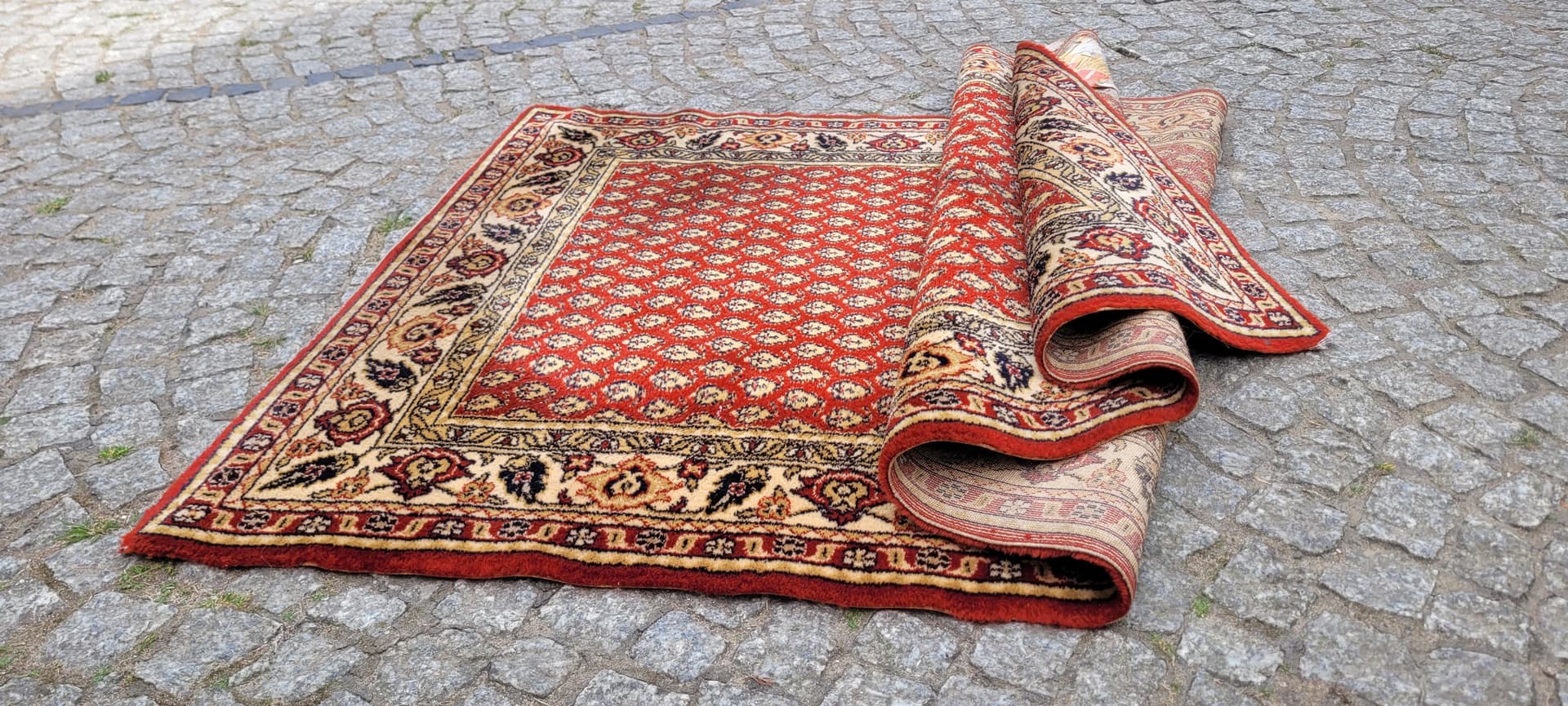 Persian Rug, 180x100 cm, red, wool - 303975