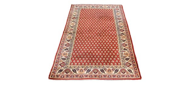 Persian Rug, 180x100 cm, red, wool - DIMENSION