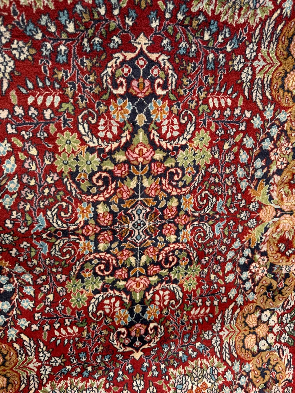 Dywan perski Ghoum, 170x90 cm, wełna kaszmirowa czerwona, Iran, lata 90. - 304374