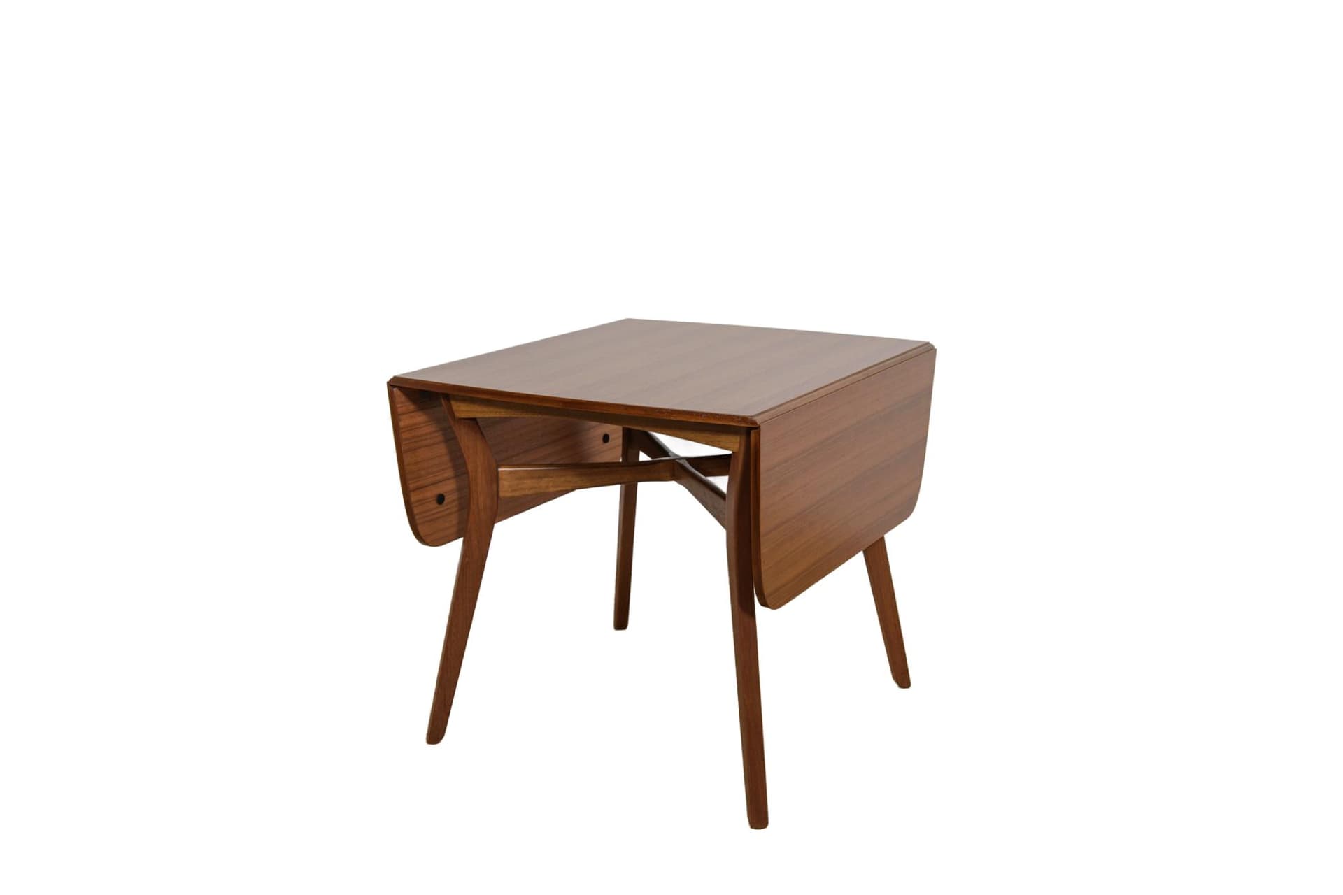 Extendable Table Butterfly, brown teak, brown beech, G-Plan, United Kingdom, 1950s.