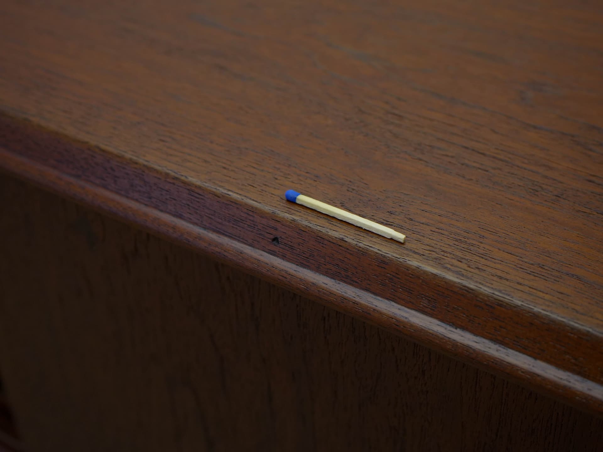 Sideboard, teak brązowy, drewno czarne, Dania, lata 70. - 304543