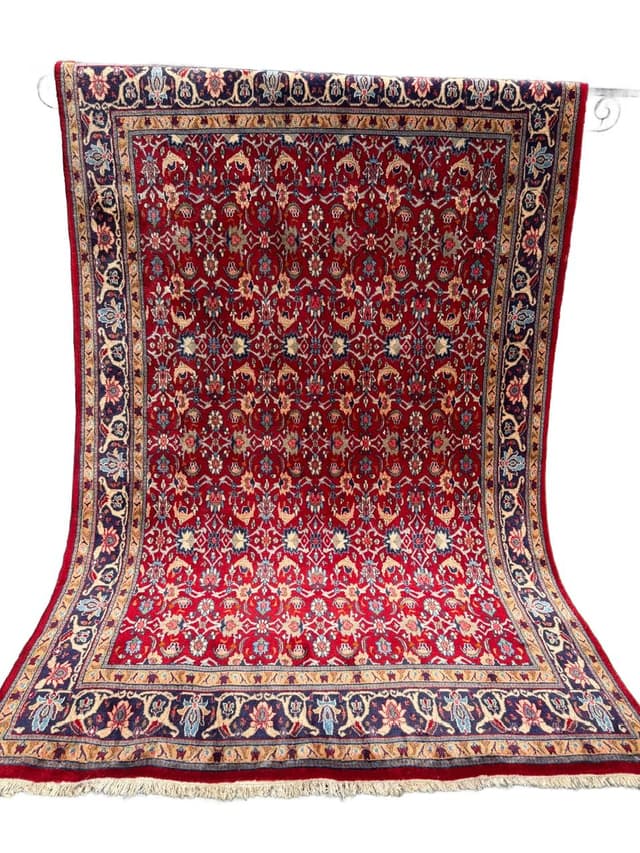 Rug Bidjar, red, cashmere wool, Iran, 310x200 cm - DIMENSION
