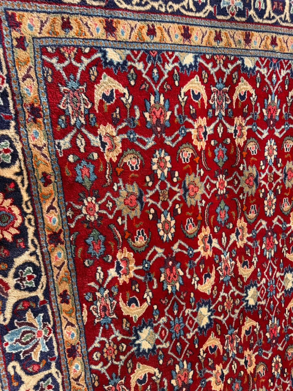 Rug Bidjar, red, cashmere wool, Iran, 310x200 cm - 304796