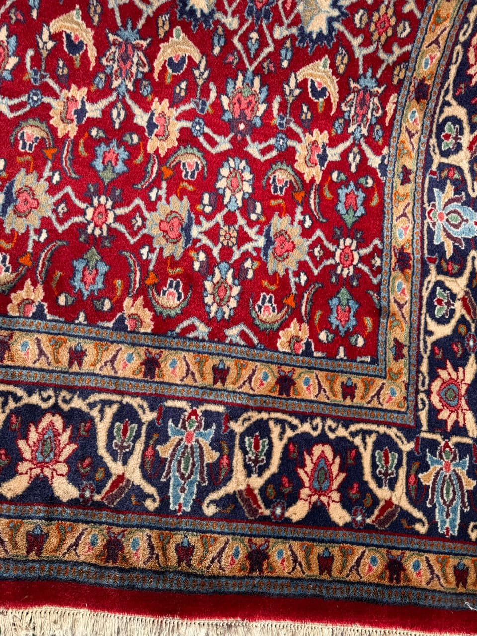 Rug Bidjar, red, cashmere wool, Iran, 310x200 cm - 304803