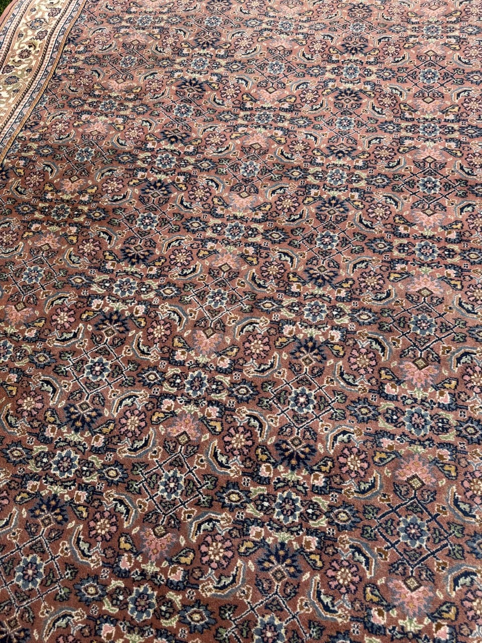 Rug Indo Bidjar 300x200 cm, red, Kashmiri wool, India - 304860