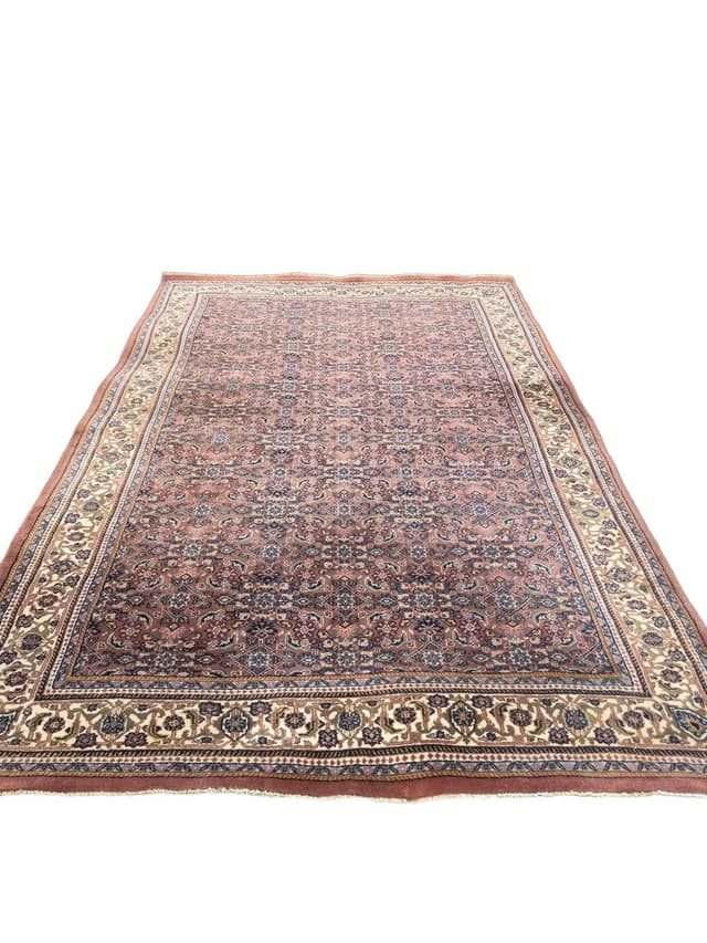 Rug Indo Bidjar 300x200 cm, red, Kashmiri wool, India - DIMENSION