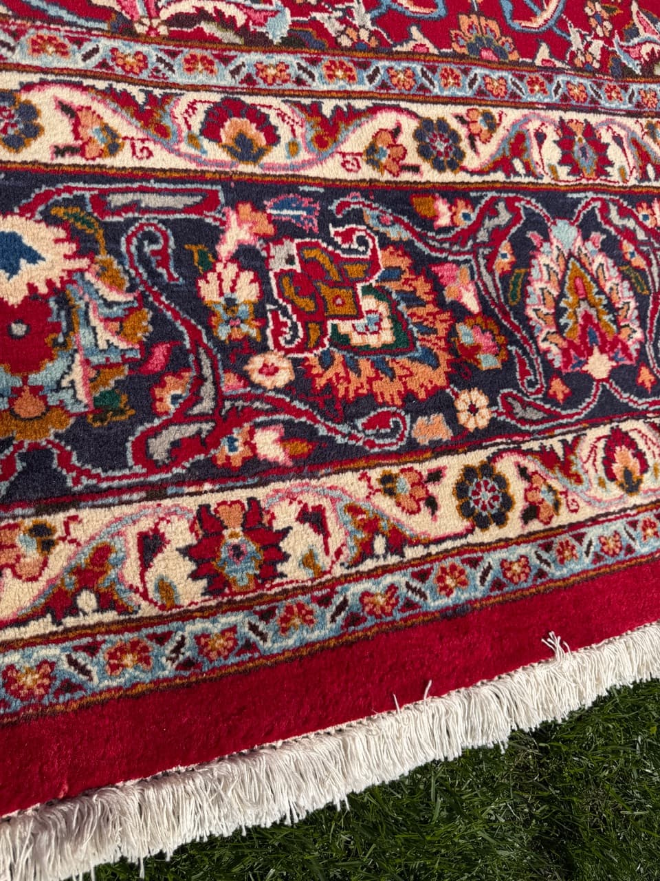 Rug Tabriz 400x300 cm, red, cashmere wool, Iran - 304882