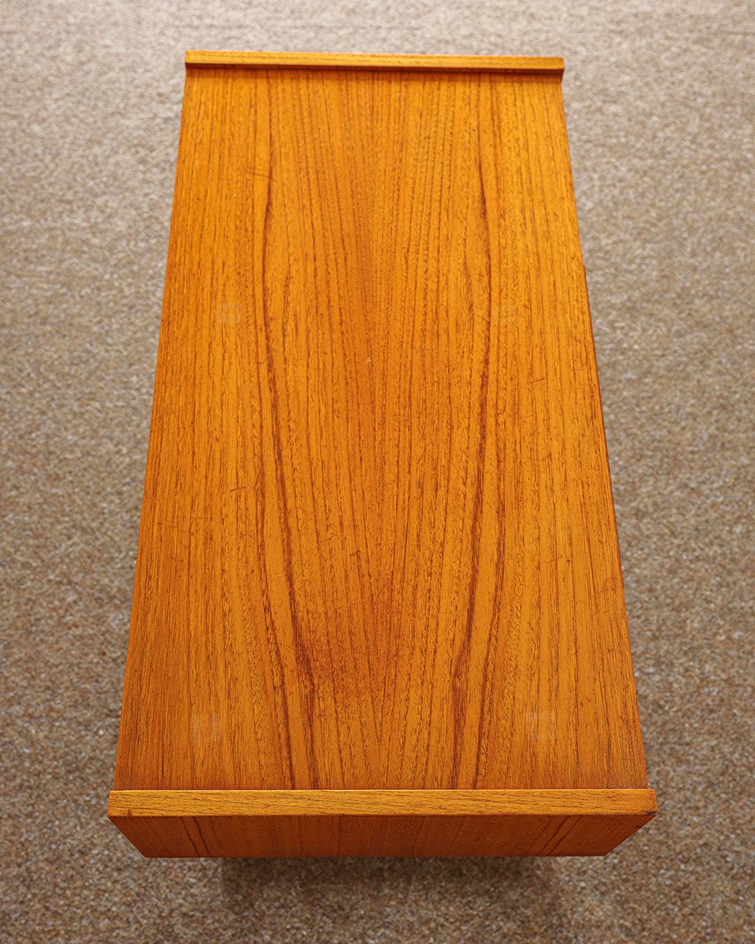 Szafka nocna, teak brązowy, proj. H. Jensen & T. Valeur, Dania, lata 70. - 304958