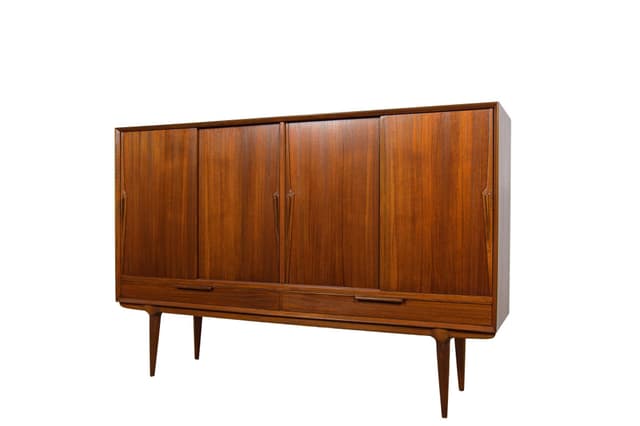 Komoda Model 13, teak, proj. G. Omann, Omann Jun, Dania, lata 60. - WYMIARY