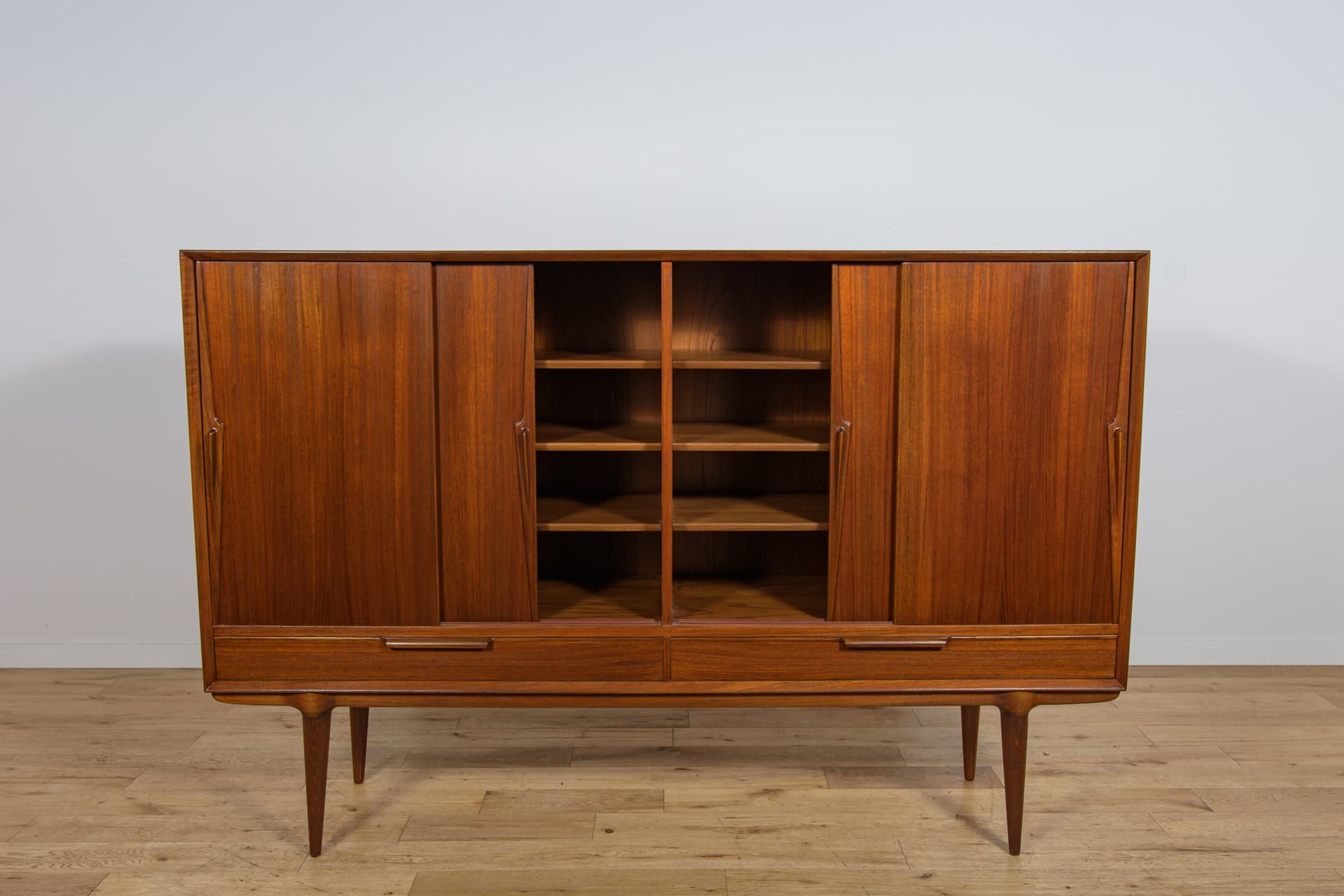 Komoda Model 13, teak, proj. G. Omann, Omann Jun, Dania, lata 60. - 305048