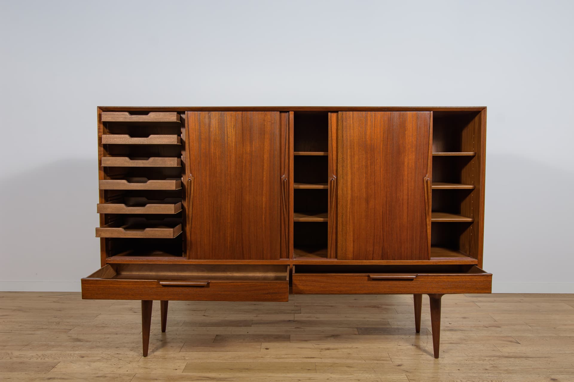 Komoda Model 13, teak, proj. G. Omann, Omann Jun, Dania, lata 60. - 305046