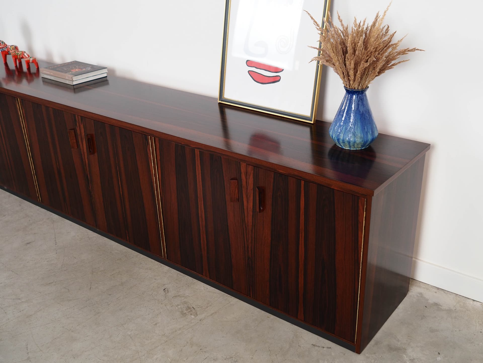 Sideboard, palisander brązowy, Dania, lata 70. - 305089