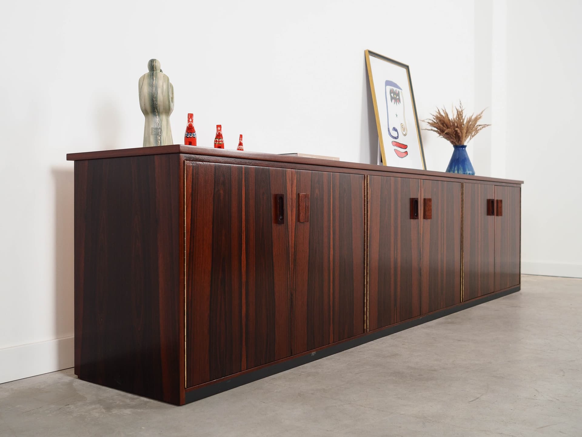 Sideboard, palisander brązowy, Dania, lata 70. - 305090