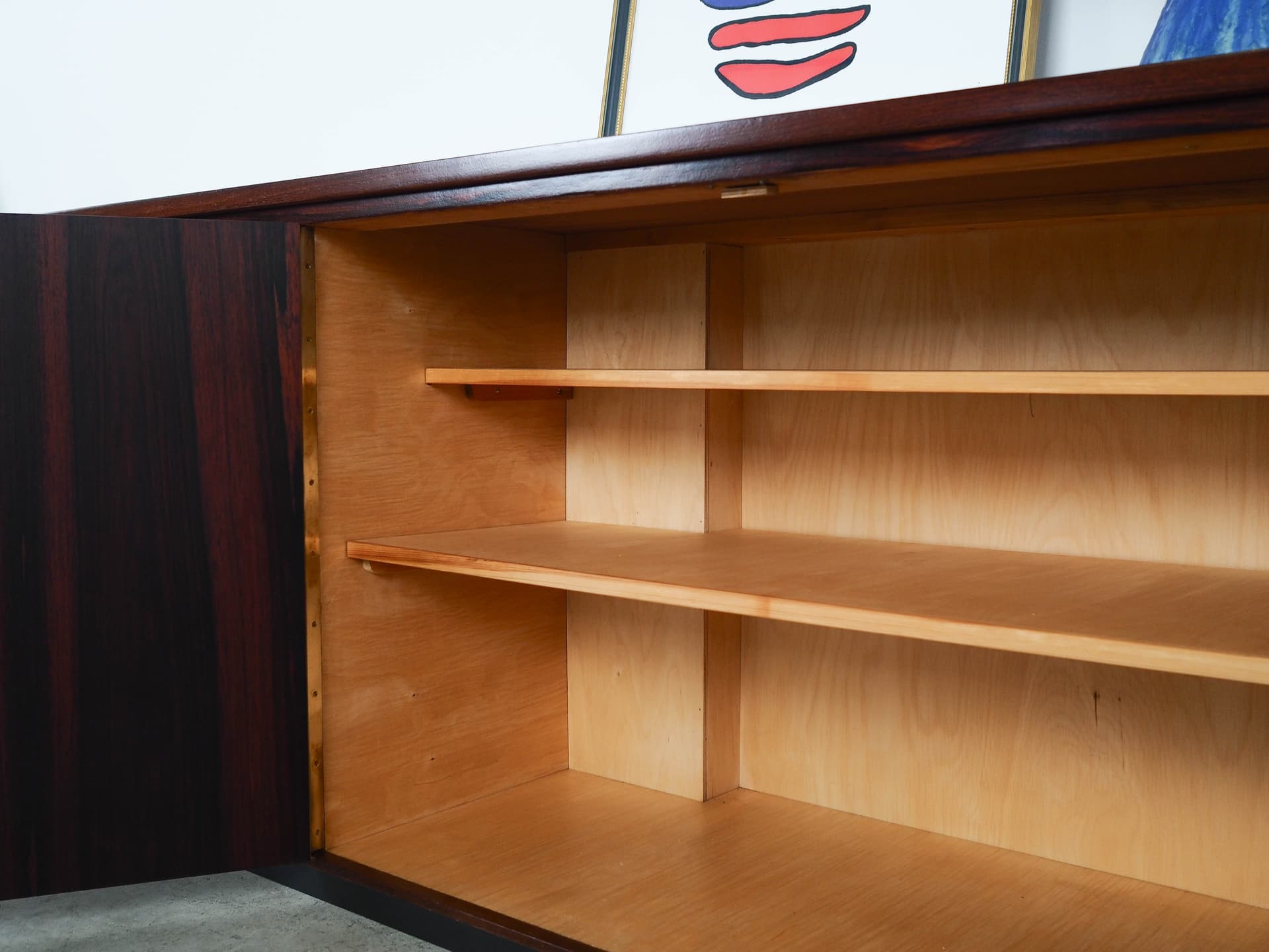 Sideboard, palisander brązowy, Dania, lata 70. - 305092