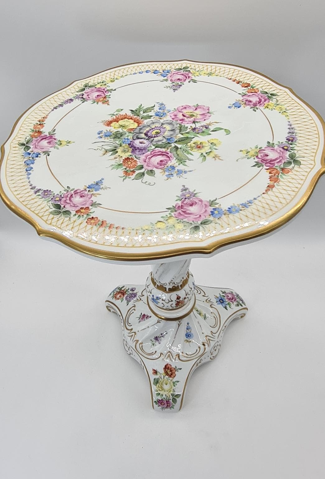 Side Table, White, Porcelain, Germany, 1970s - 305125