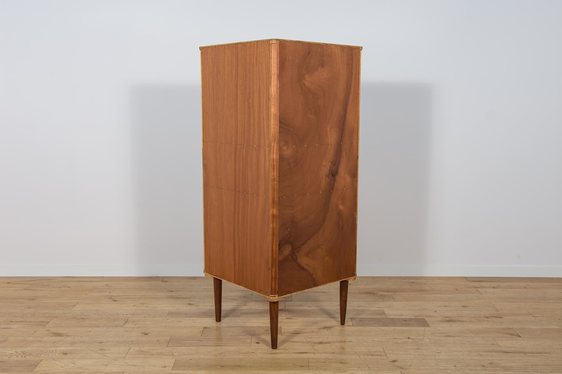 Komoda narożnikowa, teak brąz, Dania, lata 60. - 305266