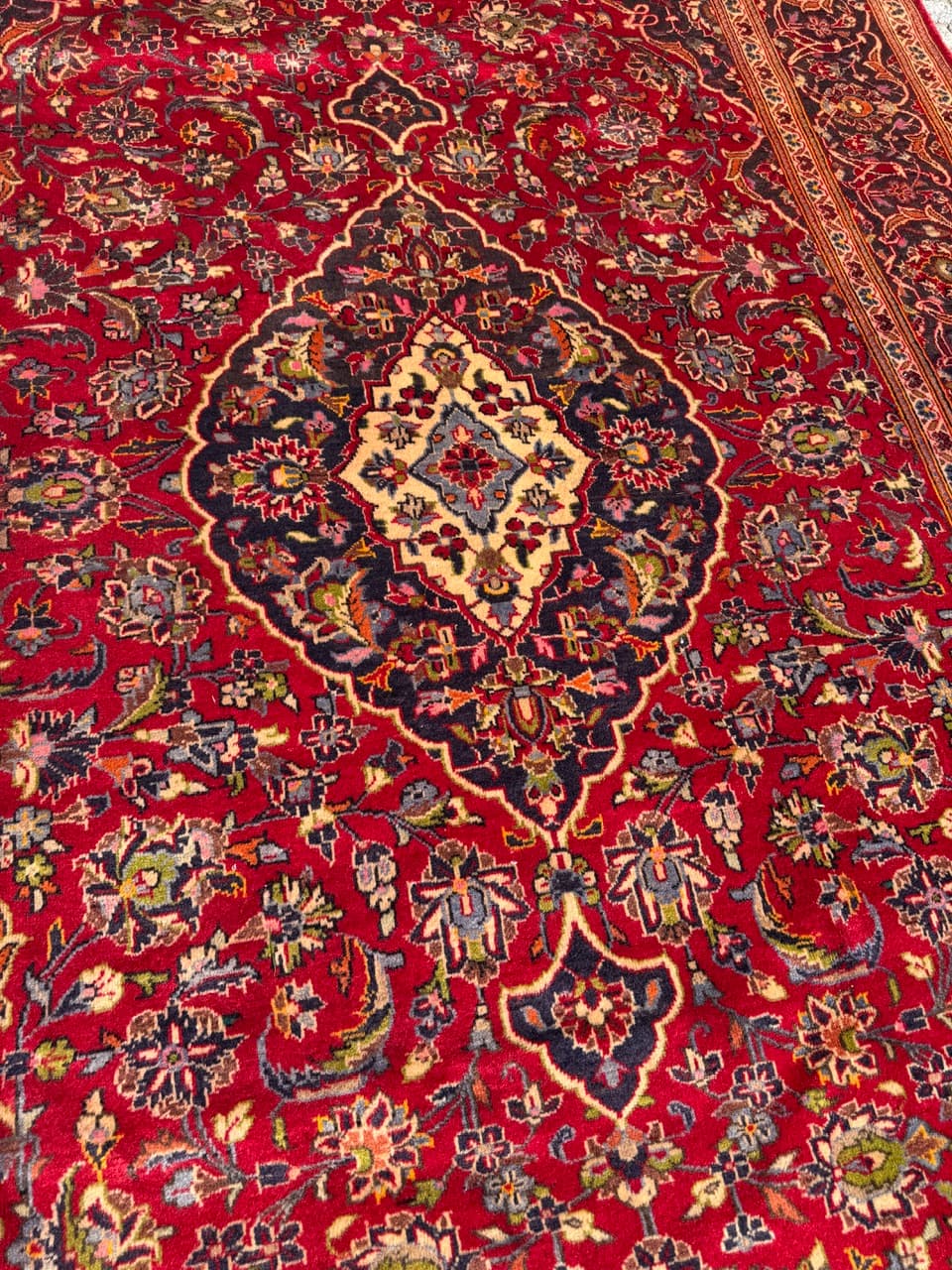 Rug Keshan, 310x210 cm, wool, multicolor, Iran - 305443