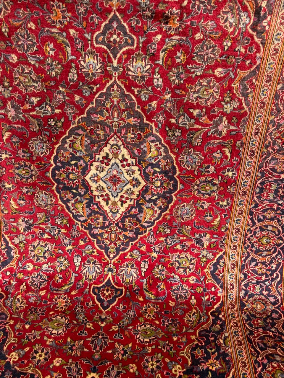 Rug Keshan, 310x210 cm, wool, multicolor, Iran - 305430