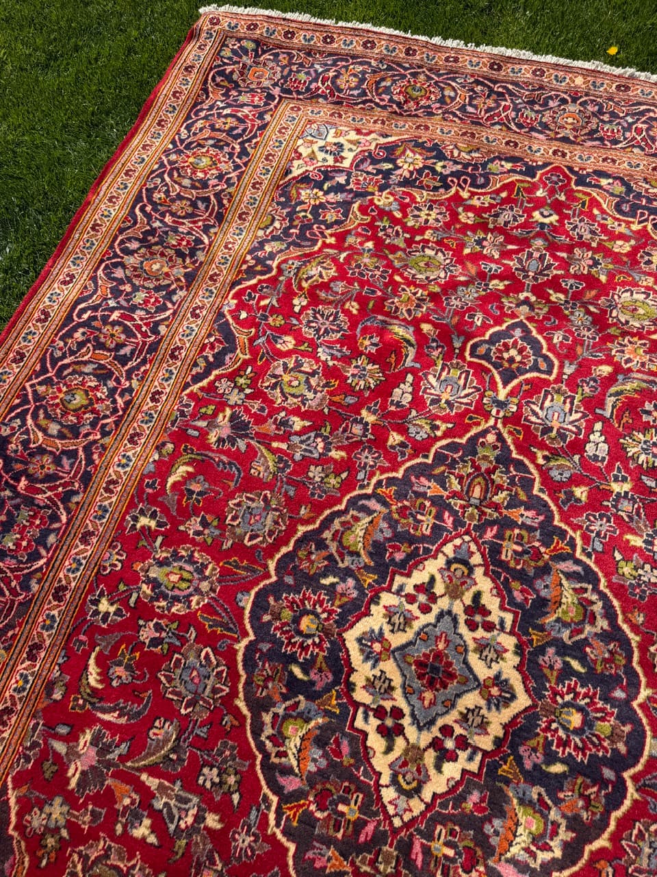 Rug Keshan, 310x210 cm, wool, multicolor, Iran - 305441