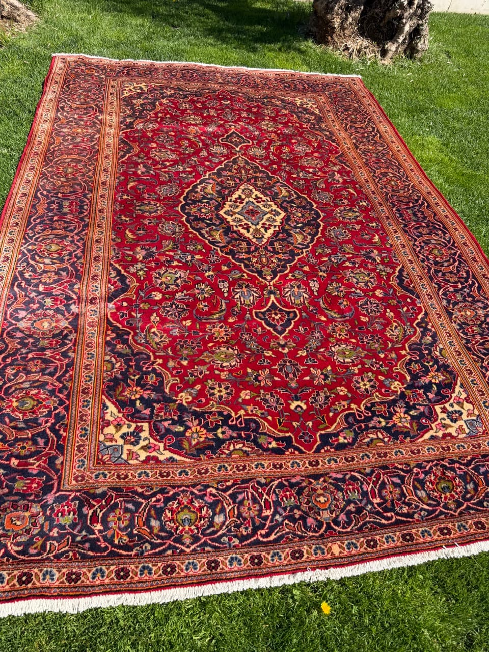 Rug Keshan, 310x210 cm, wool, multicolor, Iran - 305442
