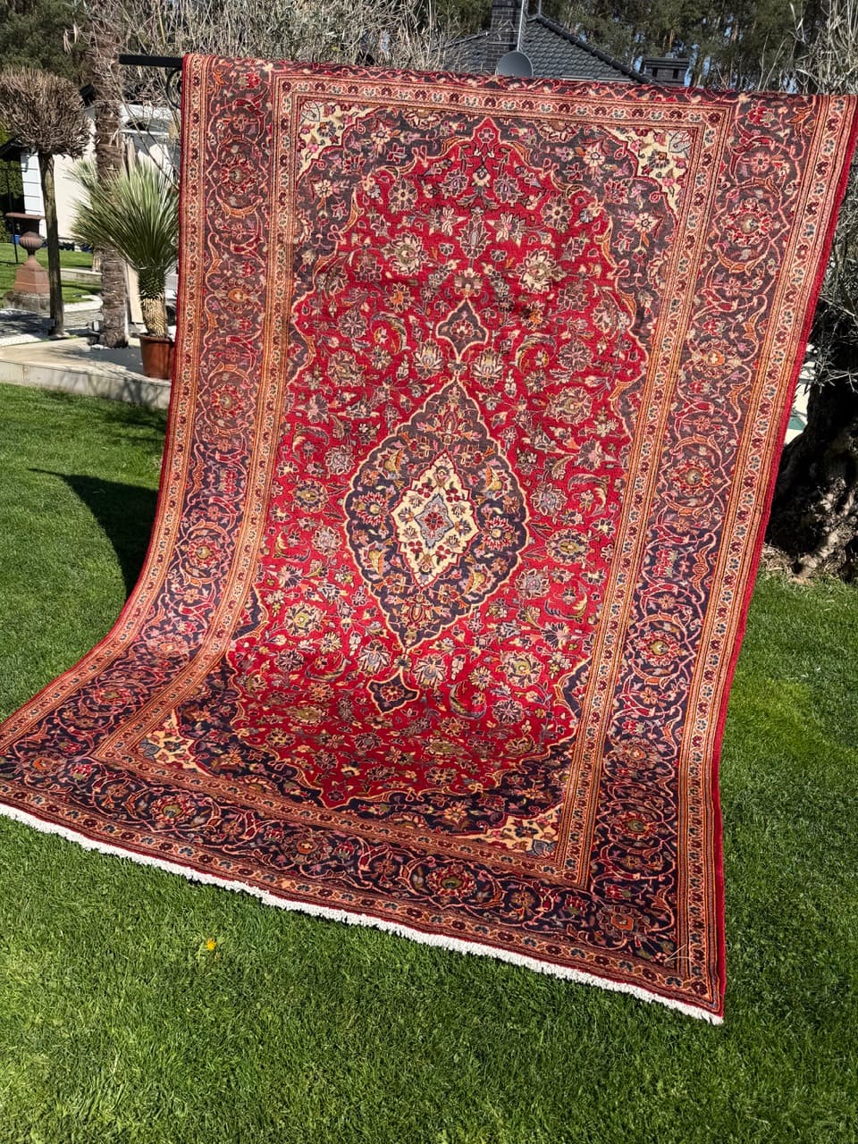 Rug Keshan, 310x210 cm, wool, multicolor, Iran - 305436