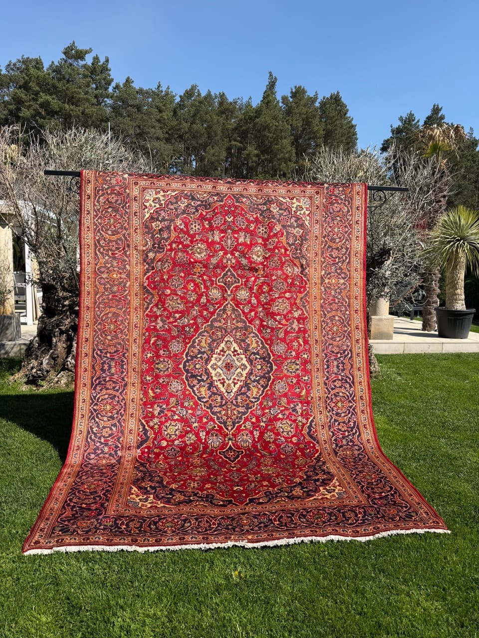 Rug Keshan, 310x210 cm, wool, multicolor, Iran - 305438