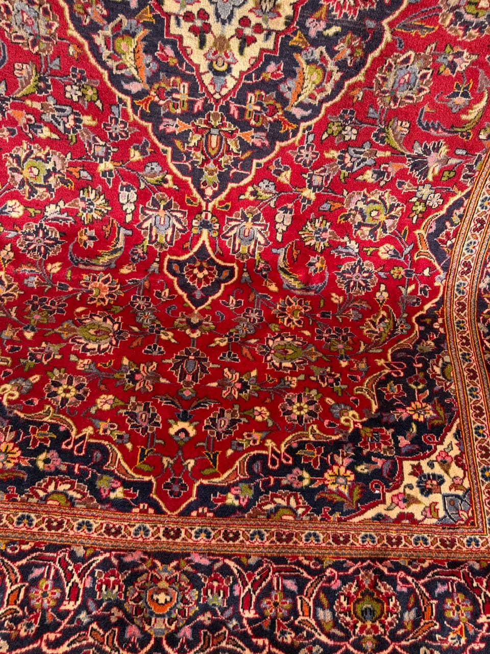Rug Keshan, 310x210 cm, wool, multicolor, Iran - 305431