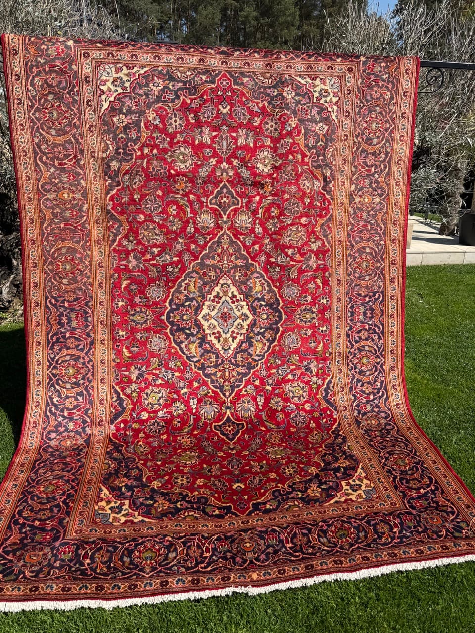 Rug Keshan, 310x210 cm, wool, multicolor, Iran - 305437