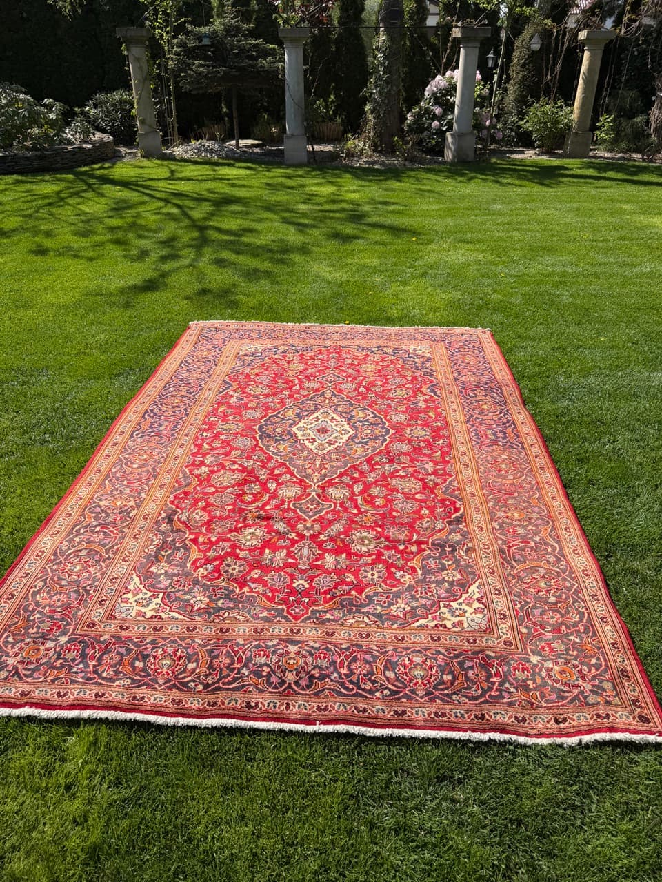 Rug Keshan, 310x210 cm, wool, multicolor, Iran - 305433