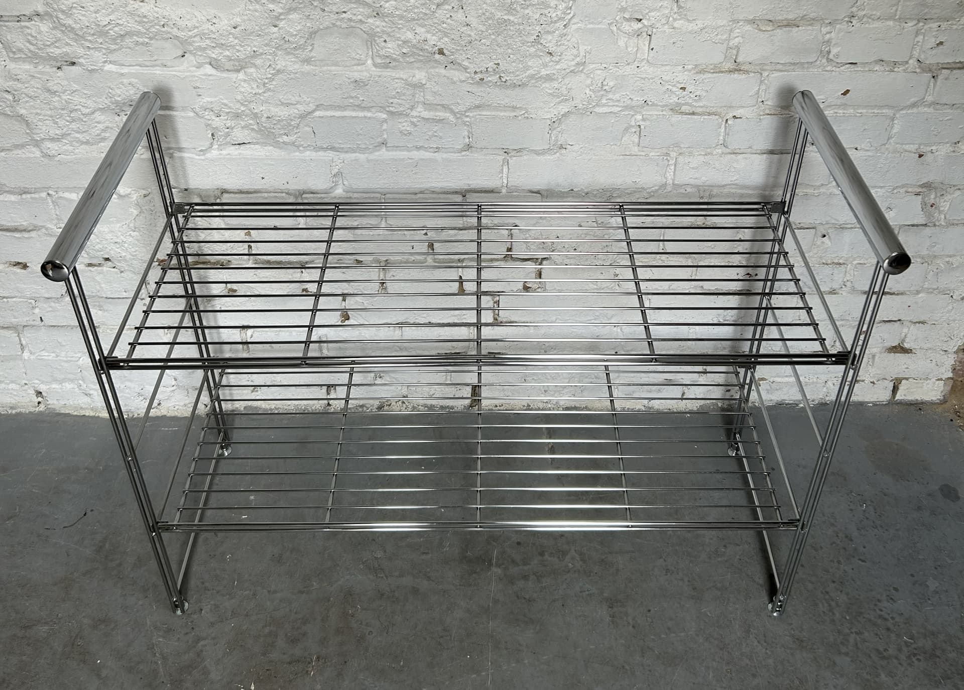 Shelving Unit Bauhaus, chrome, steel, 1990s - 305655