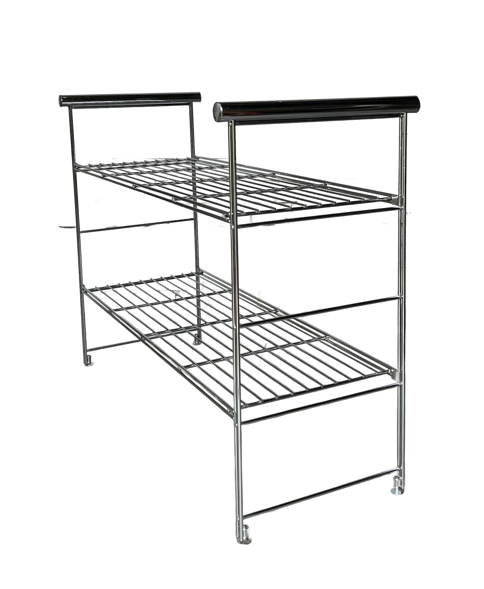 Shelving Unit Bauhaus, chrome, steel, 1990s