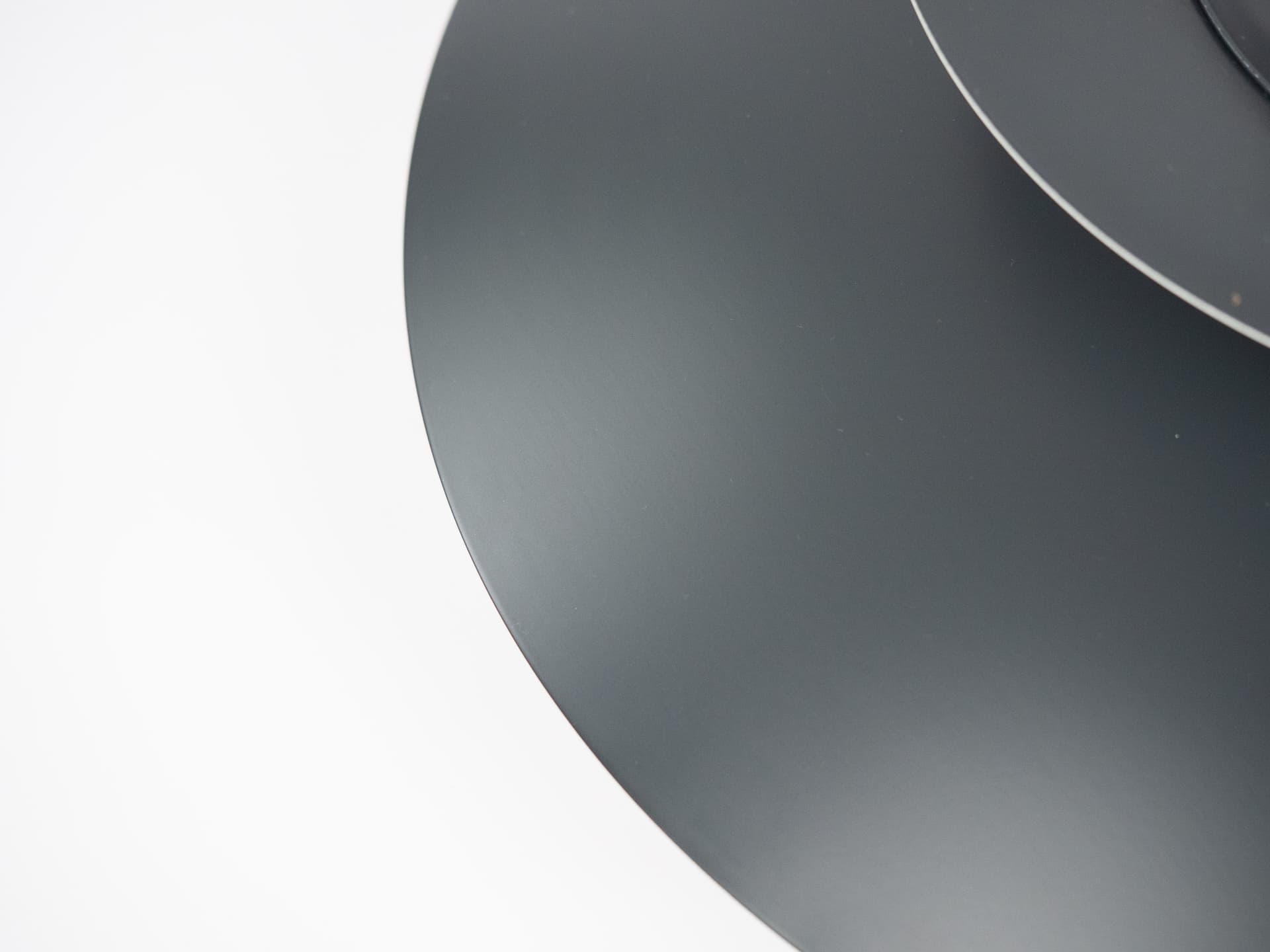 Pendant lamp PH 5, black white aluminium, by P. Henningsen, Louis Poulsen, Denmark, 1980s. - 305912