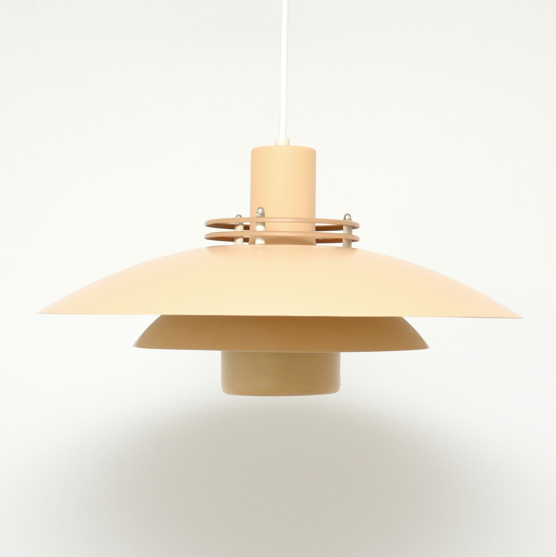 Pendant Lamp Form Light, orange, metal, Form Light, Denmark, 1970s. - 306157