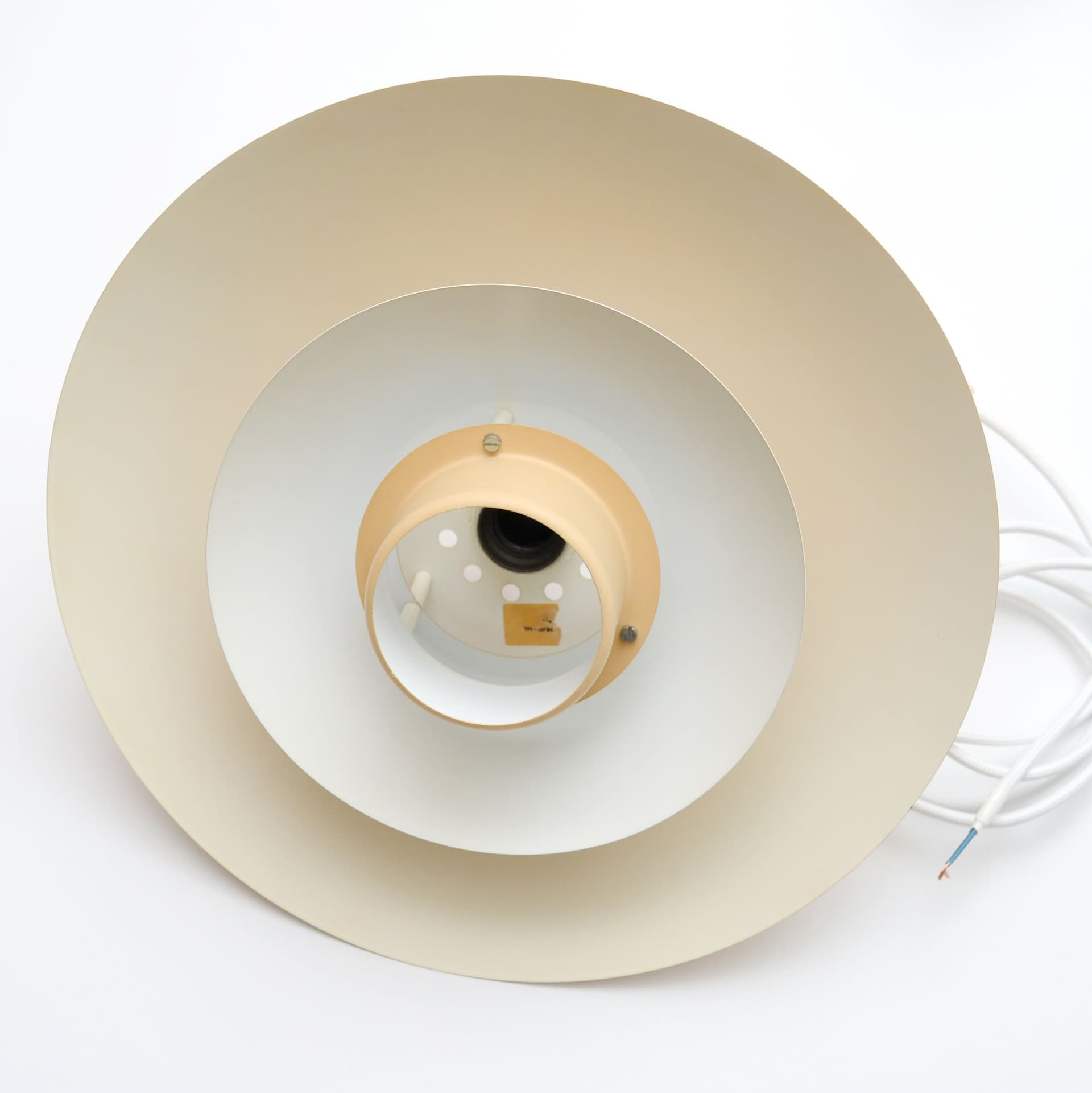 Pendant Lamp Form Light, orange, metal, Form Light, Denmark, 1970s. - 306161