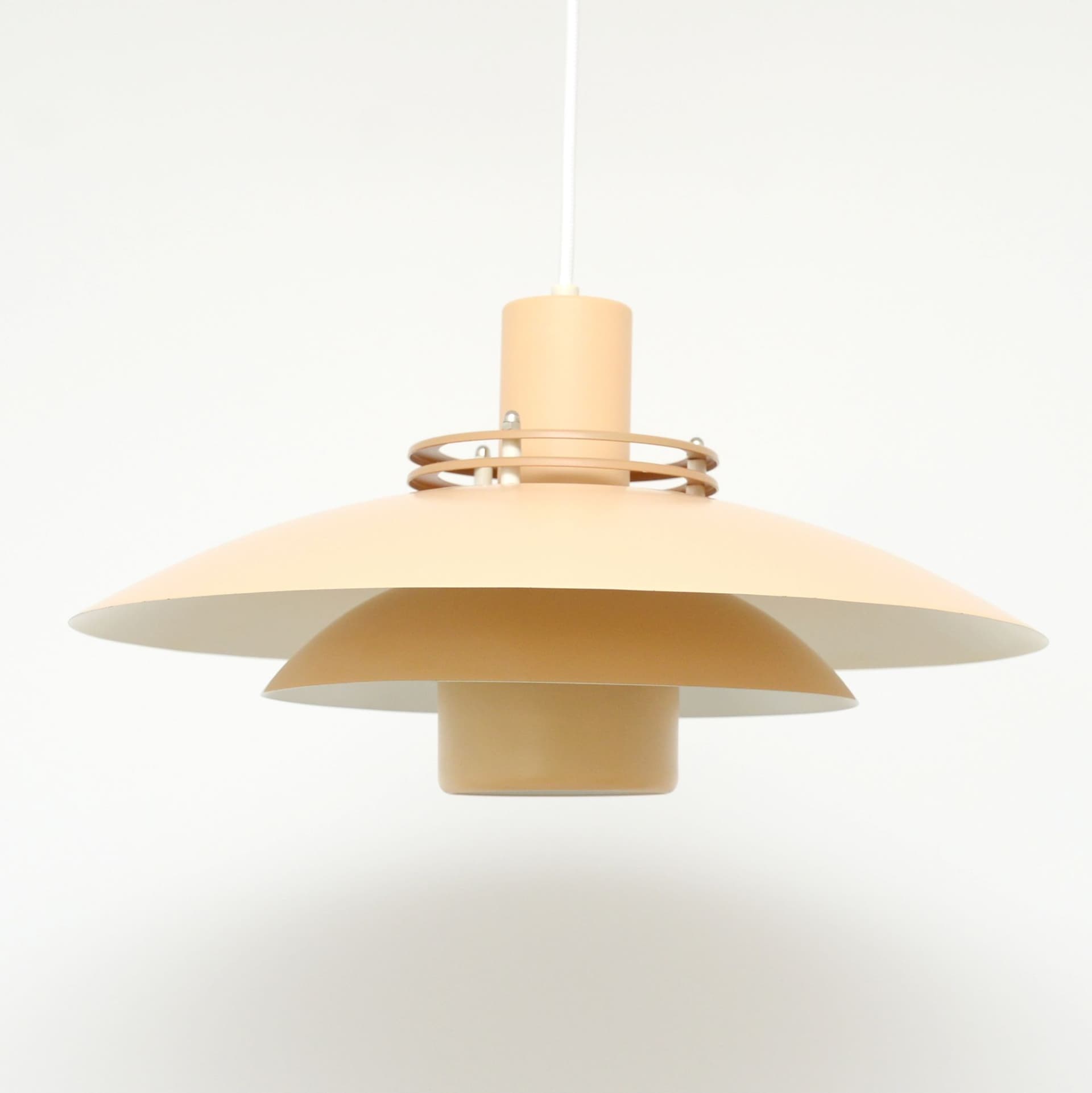 Pendant Lamp Form Light, orange, metal, Form Light, Denmark, 1970s. - 306158