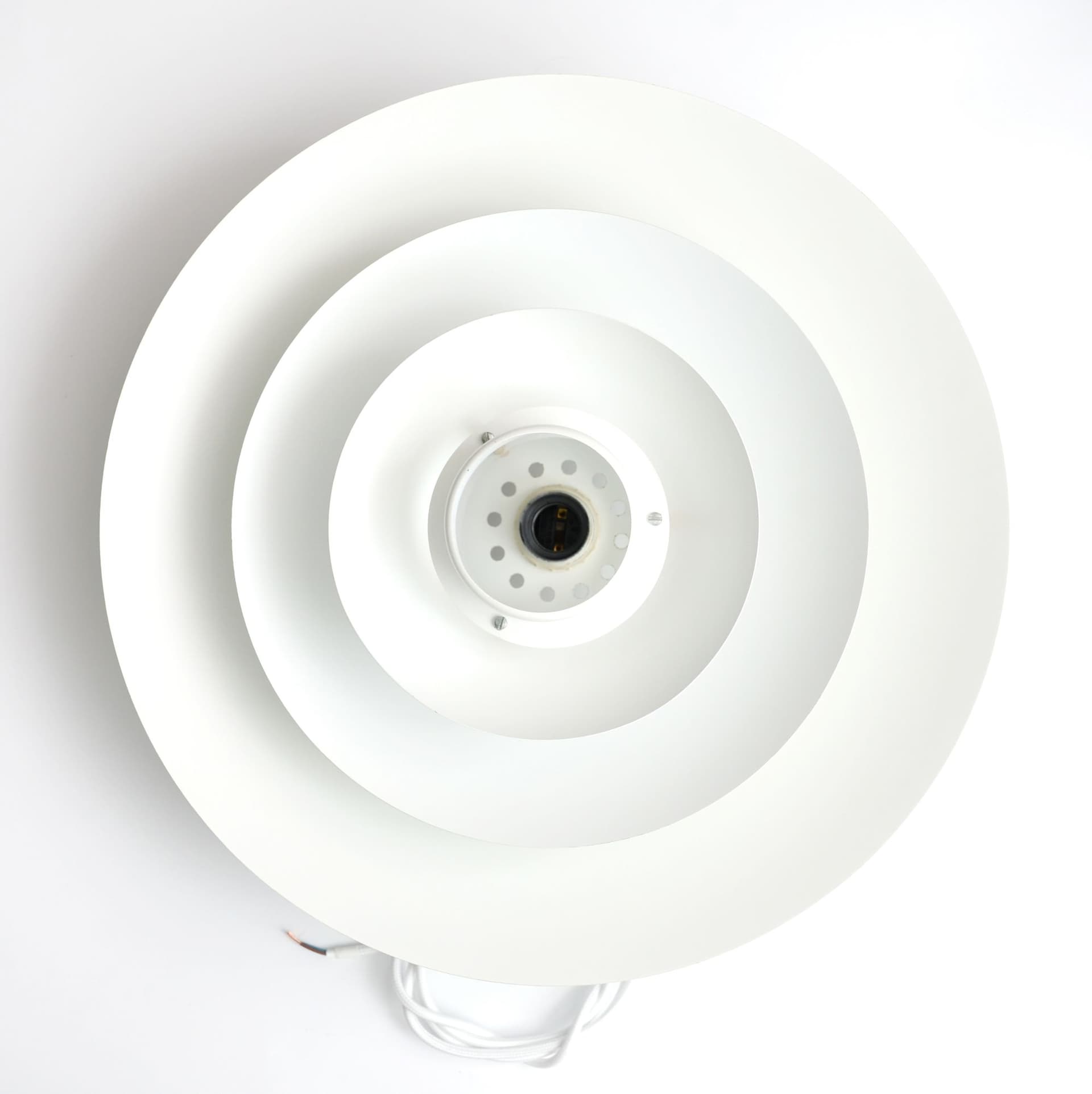 Pendant lamp Form Light, white metal, Form Light, Denmark, 1970s. - 306179