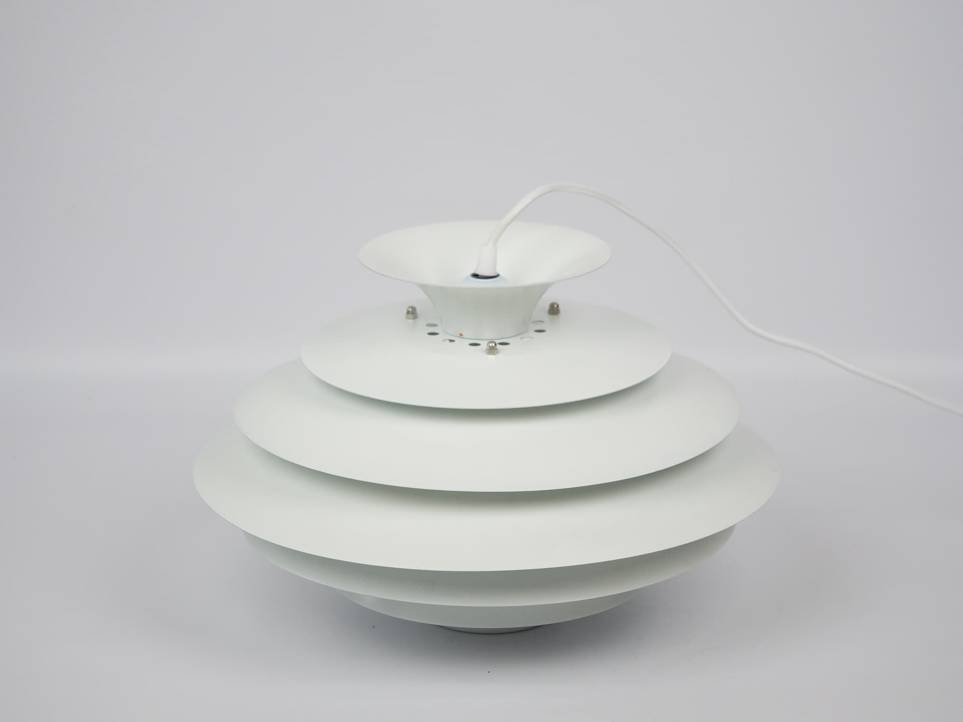 Pendant lamp, Form Light, white, metal, Form Light, Denmark, 1980s. - 306239