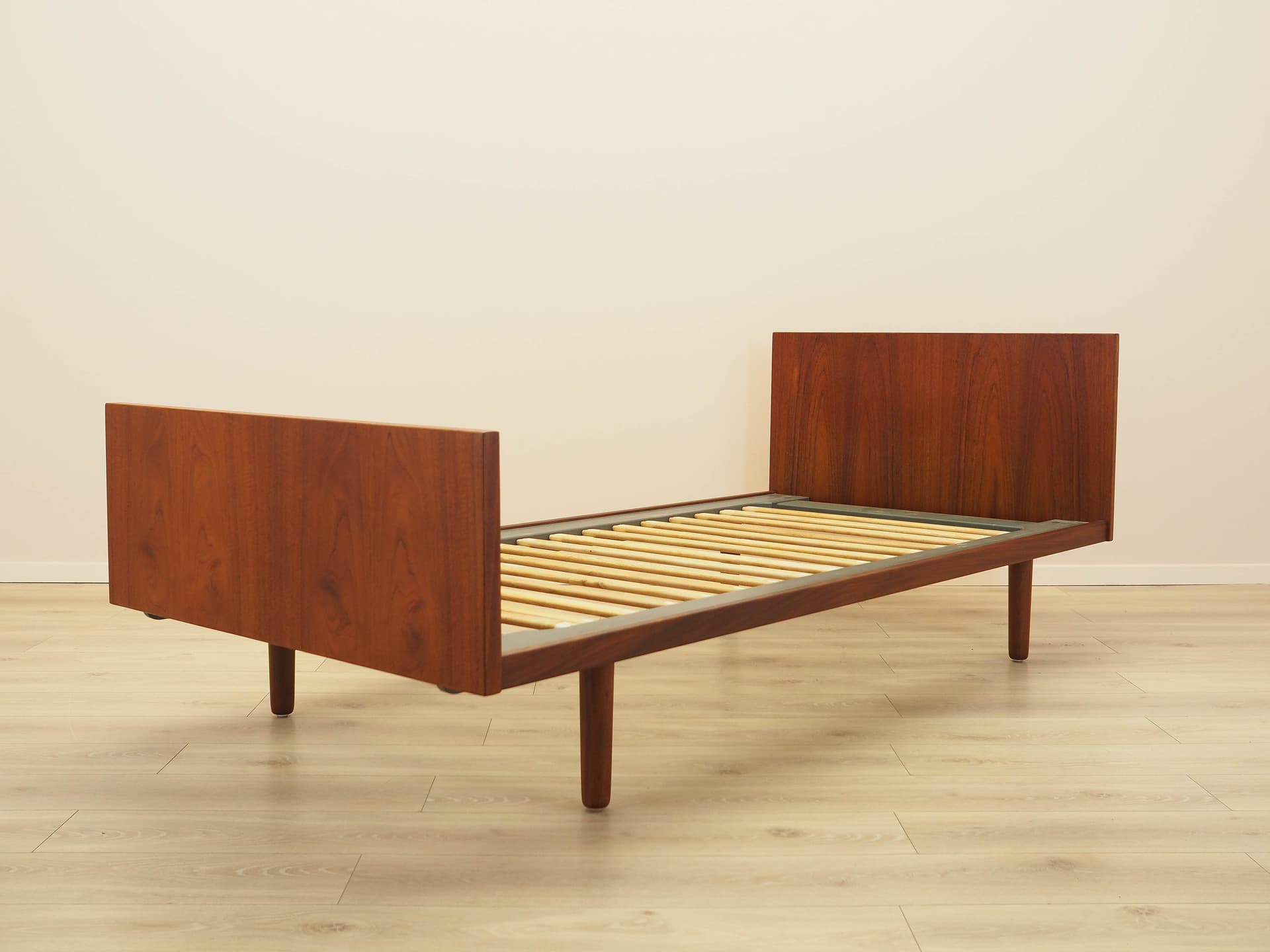 Bed, teak brown, by H. J. Wegner, Getama, Denmark, 1960s. - 306358