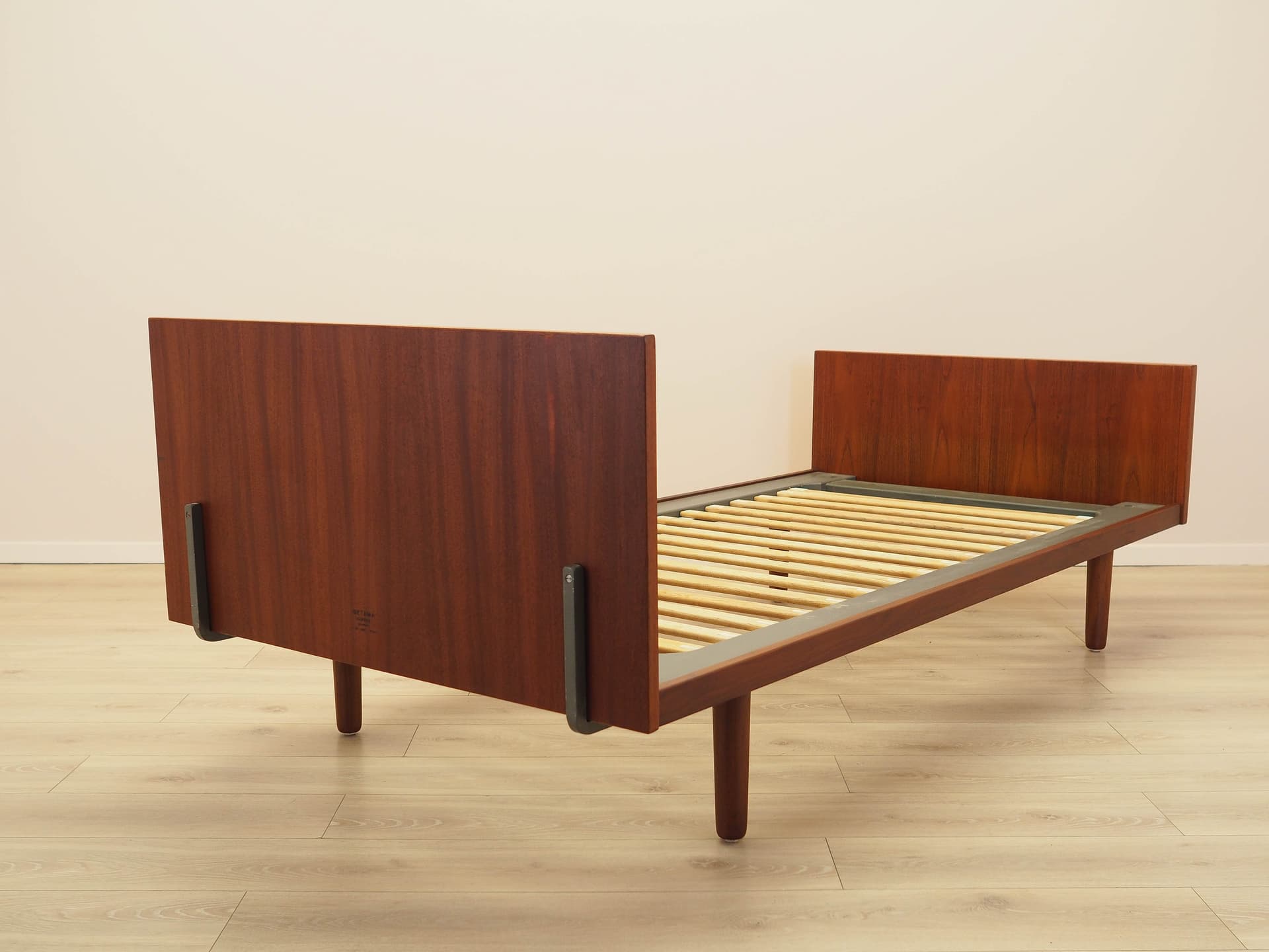 Bed, teak brown, by H. J. Wegner, Getama, Denmark, 1960s. - 306362