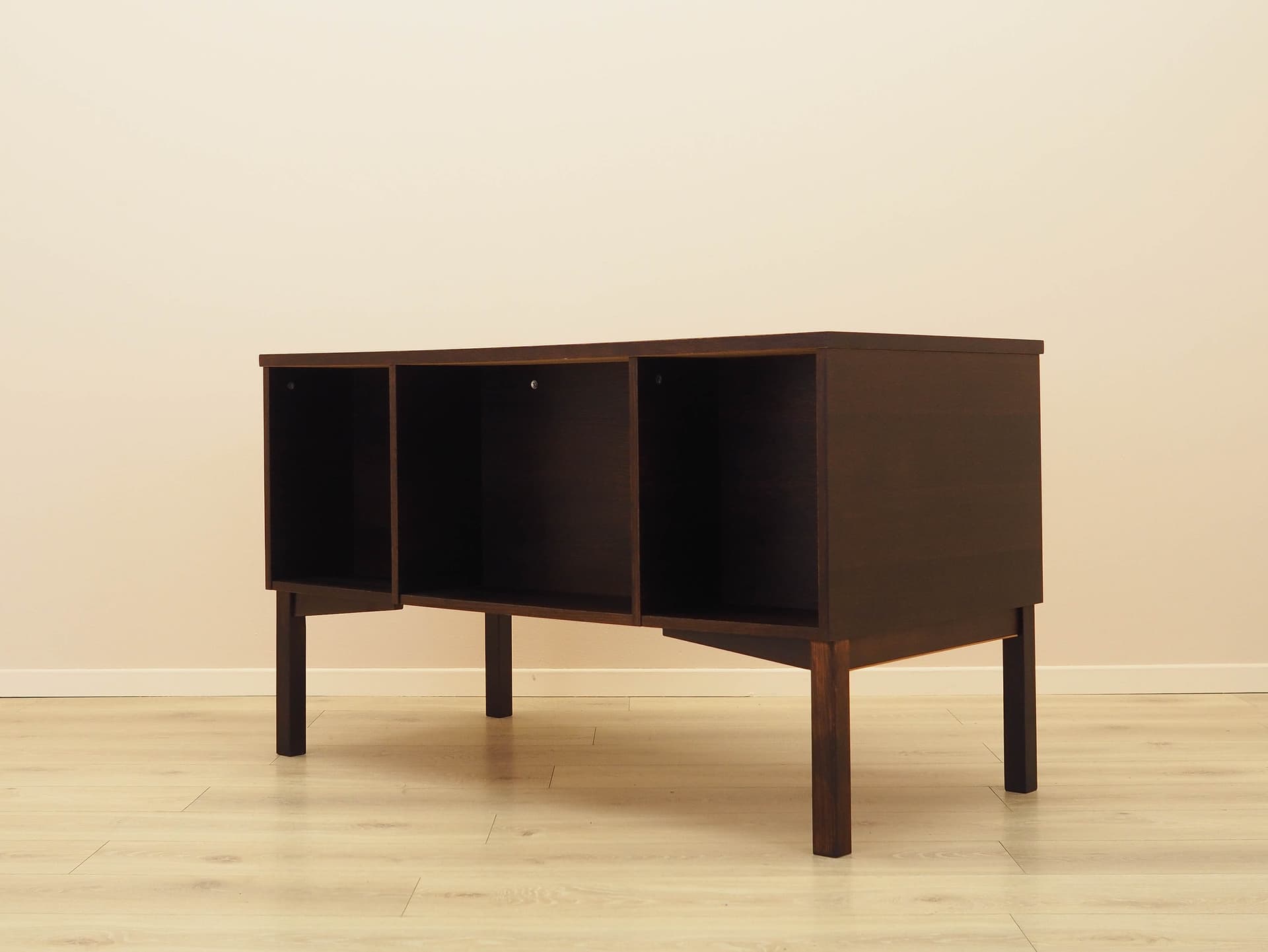 Desk, brown oak, Denmark, 1970s. - 306431