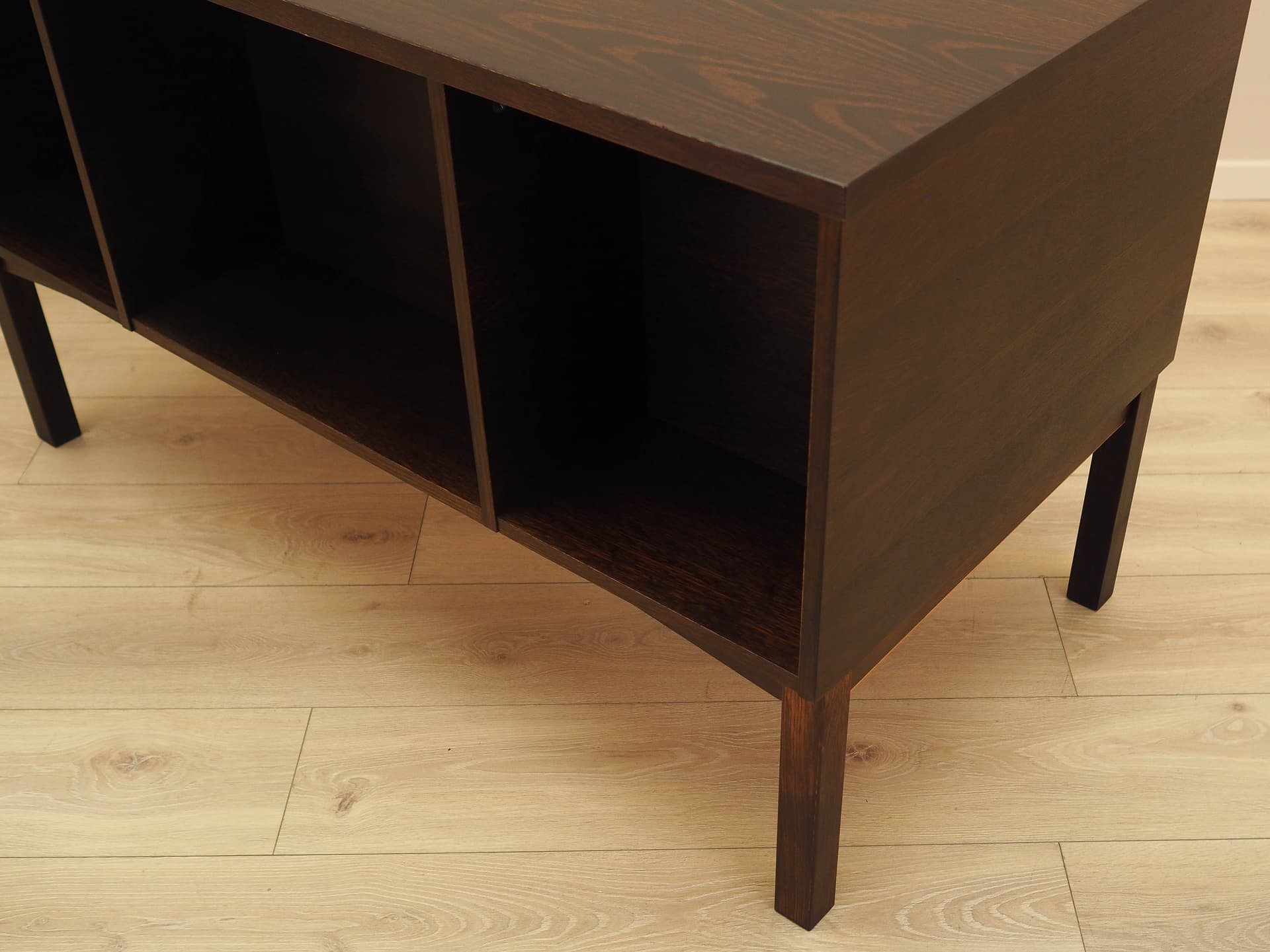 Desk, brown oak, Denmark, 1970s. - 306433