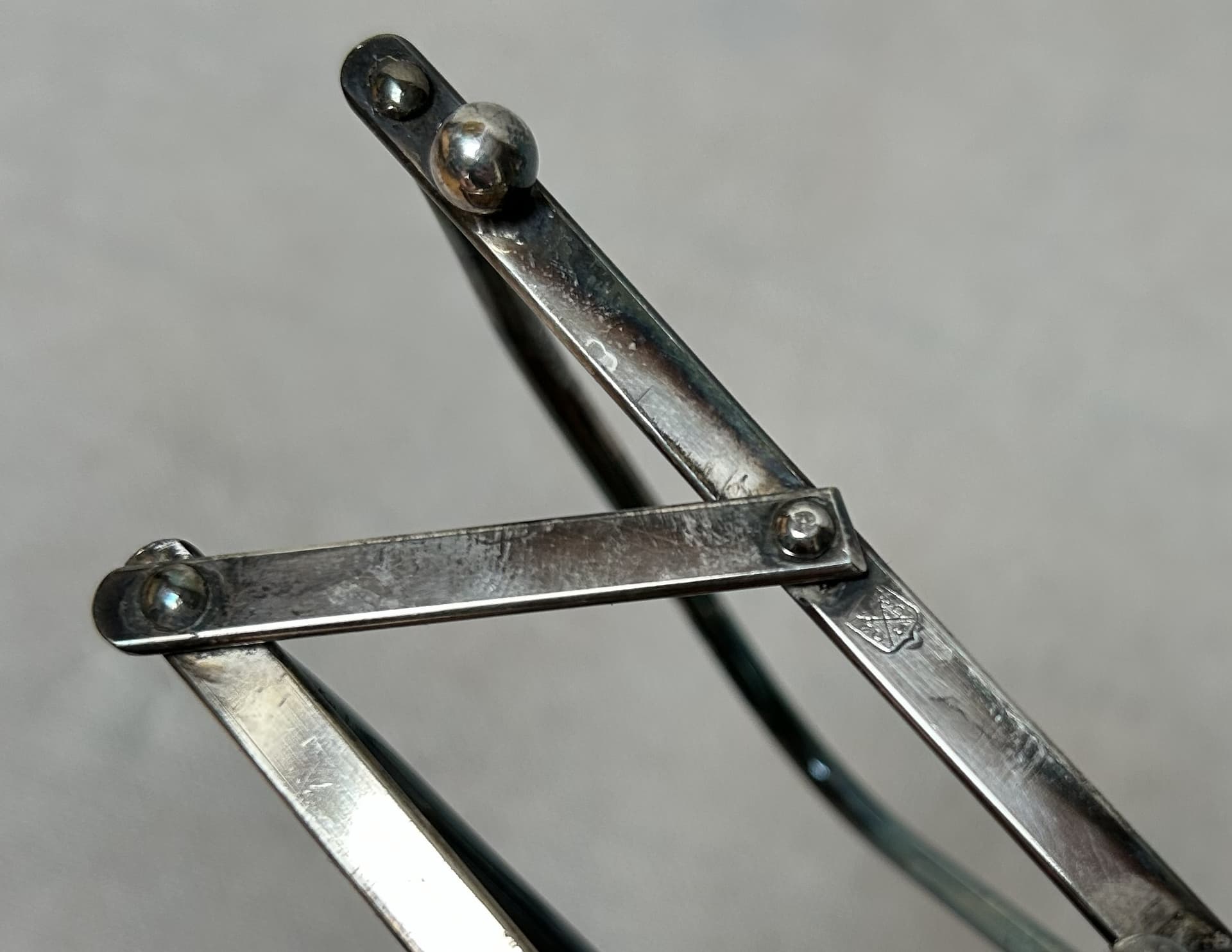 Toast Rack, silver-plated brass silver, 19th c. - 306449