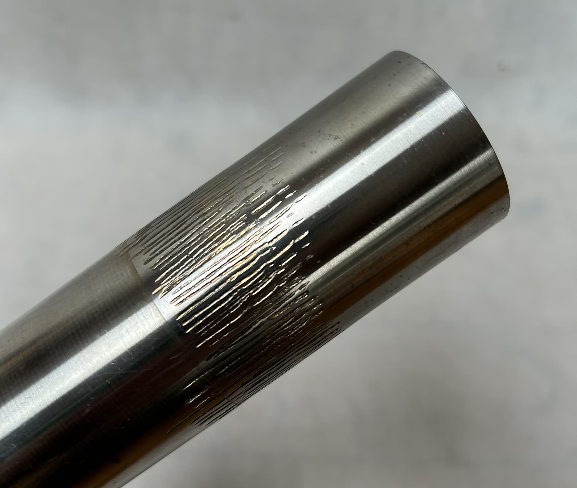 Vase Brutalist, silver metal, Germany, 1970s. - 306459