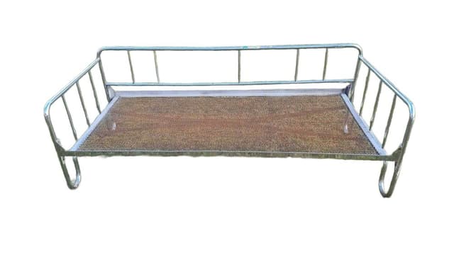 Sofa Bauhaus, chrom stal nierdzewna srebrny, Czechosłowacja, lata 60. - WYMIARY