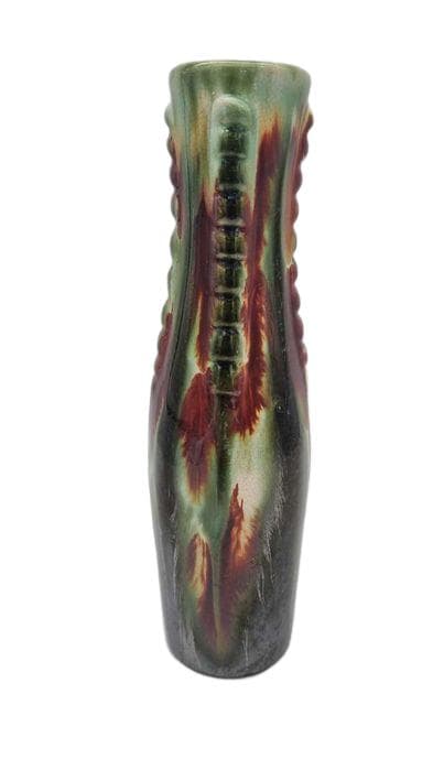 Vase New Look, multicolor ceramics, Spółdzielnia Milenium, Poland, 1960s. - DIMENSION