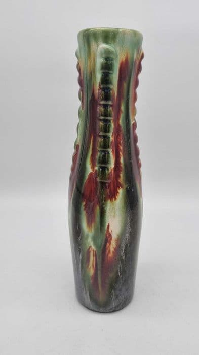 Vase New Look, multicolor ceramics, Spółdzielnia Milenium, Poland, 1960s. - 307371