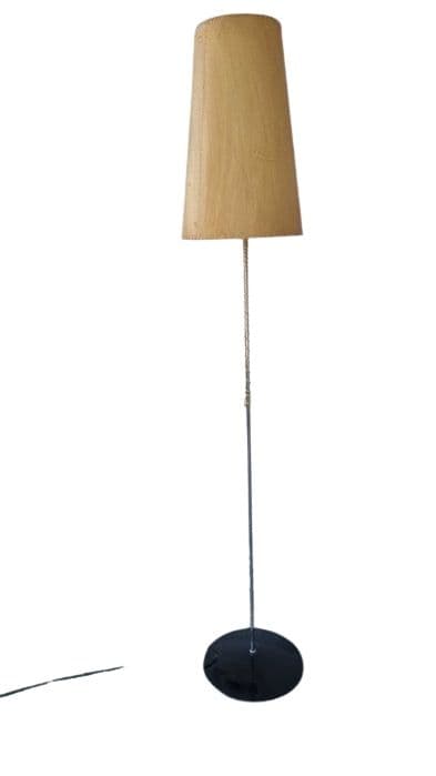 Lampa podłogowa S 108, metal, Lidokov, Czechosłowacja, lata 60.