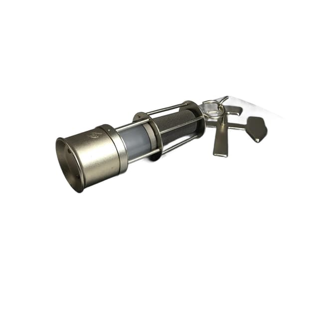 Kinkiet, srebrny, metal, Aka Electric, Niemcy, lata 80. - WYMIARY