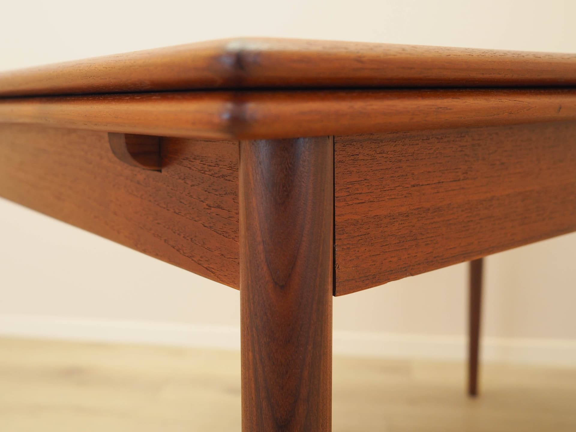 Dining Table, brown teak, Denmark, 1970s - 307817