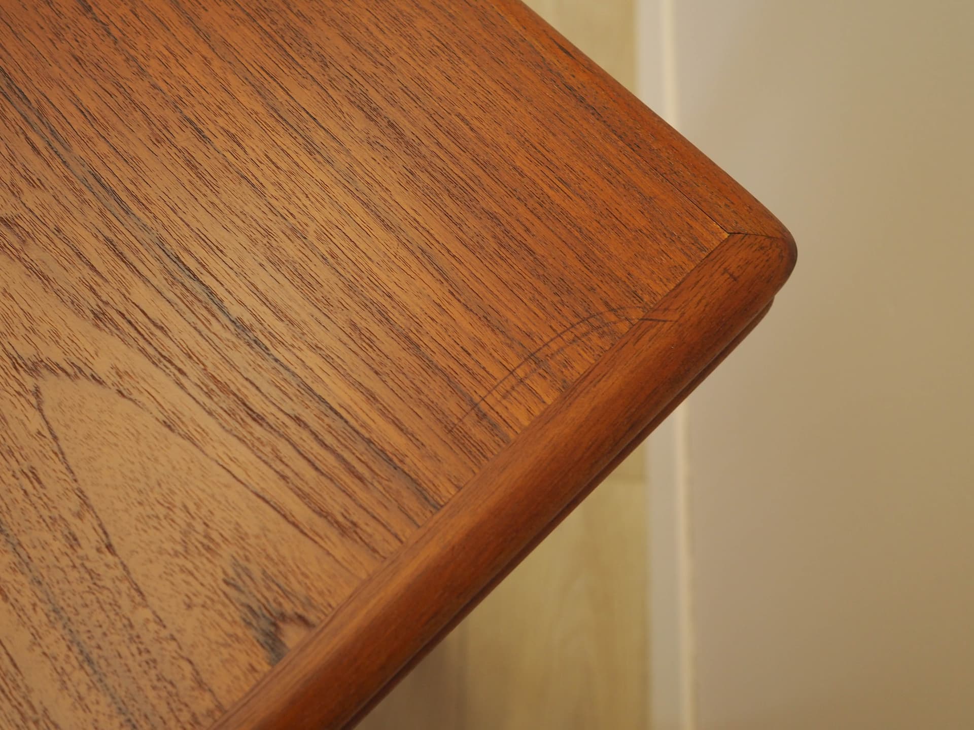 Dining Table, brown teak, Denmark, 1970s - 307814